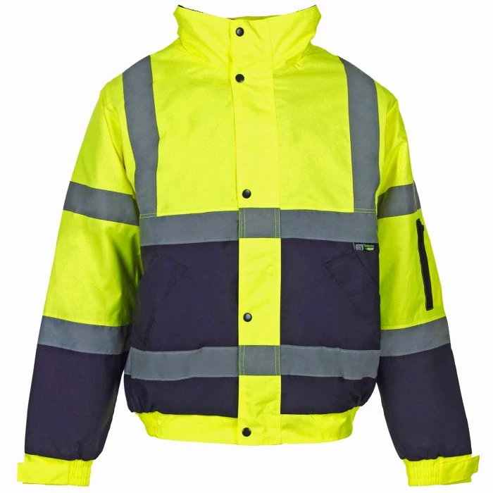Supertouch Hi Vis 2 Tone Bomber Jacket All