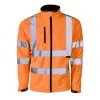 Supertouch Hi Vis Orange Softshell Jacket All