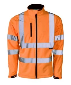 Supertouch Hi Vis Orange Softshell Jacket All