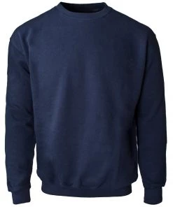 Supertouch Polycotton Navy Sweatshirt