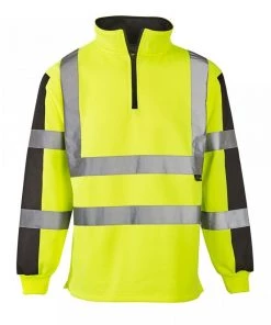 Supertouch Hi Vis 2 Tone Rugby Shirt All
