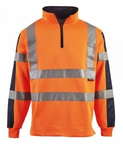 Supertouch Hi Vis 2 Tone Rugby Shirt All