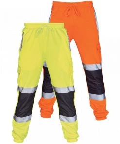 All Supertouch Hi Vis 2 Tone Jogging Bottoms