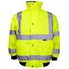 Supertouch Hi Vis Yellow Junior Bomber Jacket
