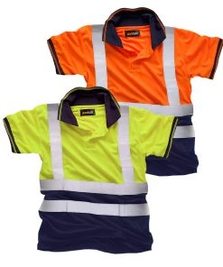 All Standsafe Hi Vis 2 Tone Polo