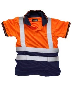 All Standsafe Hi Vis 2 Tone Polo