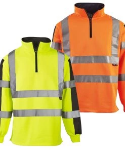 Supertouch Hi Vis 2 Tone Rugby Shirt All
