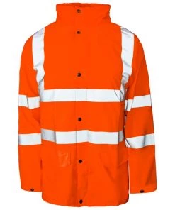 Supertouch Hi Vis Orange PU Jacket