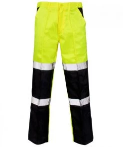 Supertouch Hi Vis Yellow Ballistic Trousers