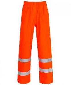 Supertouch Hi Vis Orange PU Trousers