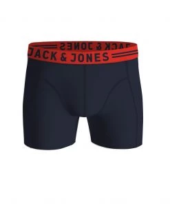 Jack & Jones JACLICHFIELD 3 Pack Boxers -BURGUNDY Mens Accessories