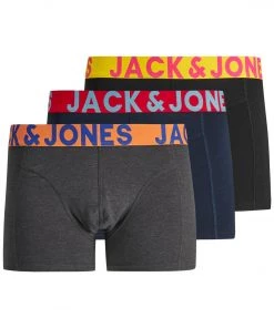 Jack & Jones JACCRAZY 3 Pack Boxers Mens Accessories