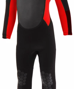 TWF Kids Turbo Full Wetsuit -RED All