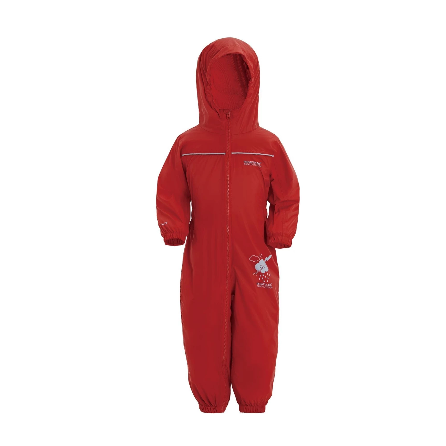 Regatta Kids Puddle IV Puddlesuit -PEPPER
