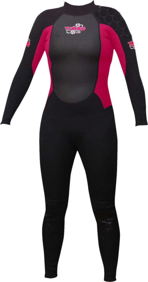 TWF Ladies Turbo Full Wetsuit -PINK All