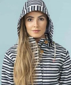 Ladies Jackets & Bodywarmers Lighthouse Tori Jacket -NAVY STRIPE