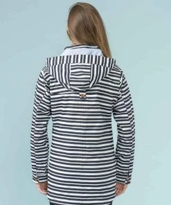 Ladies Jackets & Bodywarmers Lighthouse Tori Jacket -NAVY STRIPE