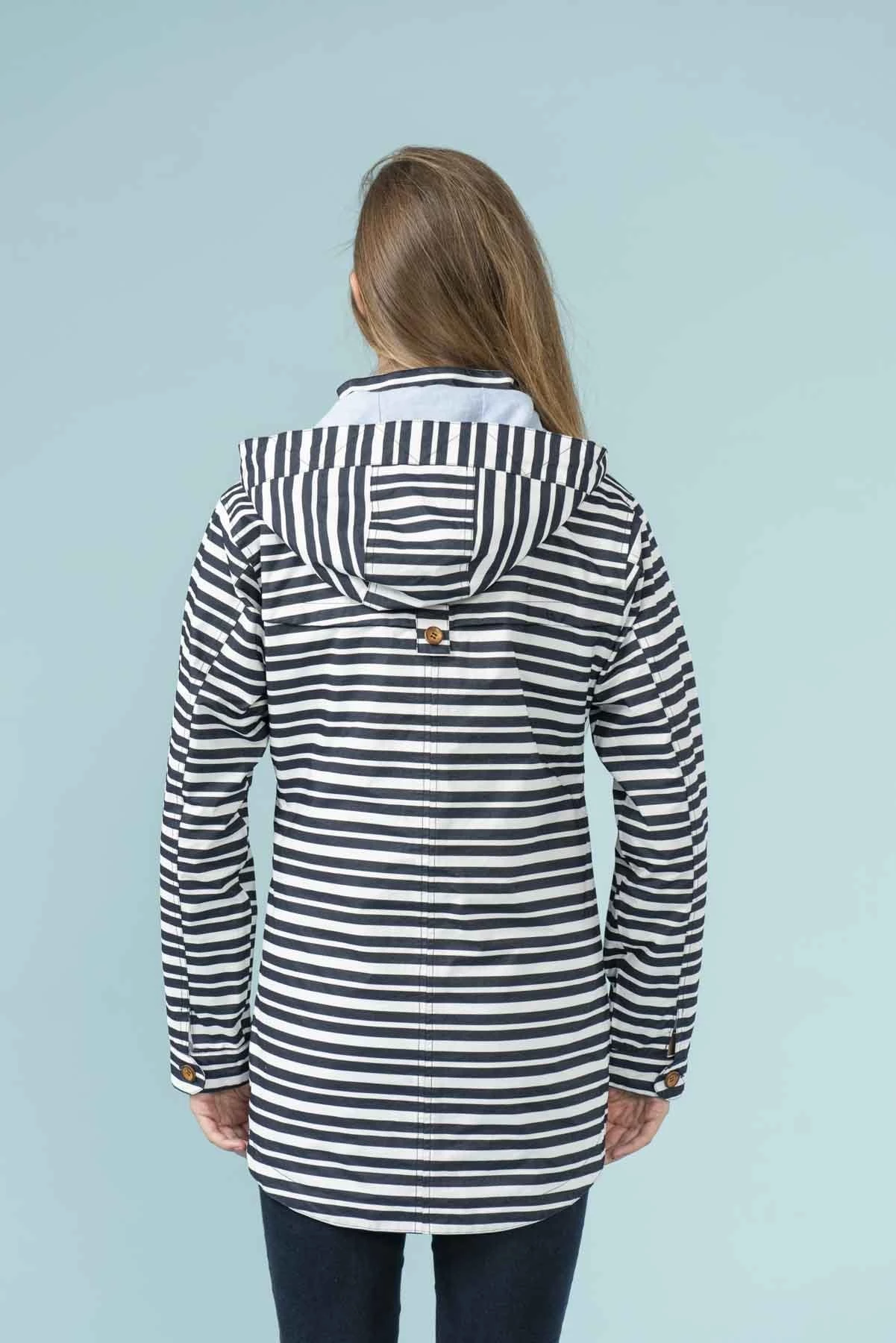 Ladies Jackets & Bodywarmers Lighthouse Tori Jacket -NAVY STRIPE
