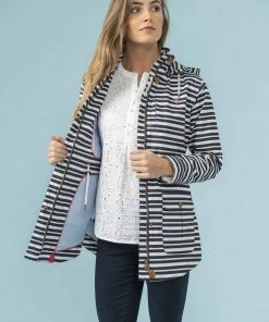 Ladies Jackets & Bodywarmers Lighthouse Tori Jacket -NAVY STRIPE