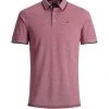 Jack & Jones JJEPAULOS Polo -RIO RED Mens Polos, Tees & Shirts