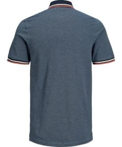 Mens Polos, Tees & Shirts Jack & Jones JJEPAULOS Polo -DENIM BLUE (S, M Only)