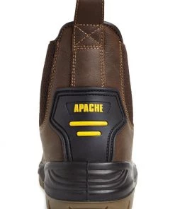 All Apache AP715S Safety Boot -BROWN