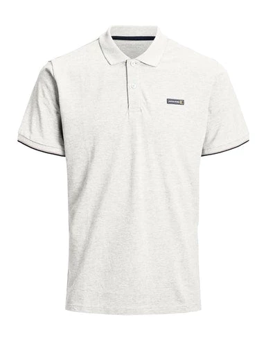 Jack & Jones JCOCHELSEY Polo -CLOUD DANCER Mens Polos, Tees & Shirts