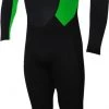TWF Mens Turbo Full Wetsuit -GREEN All