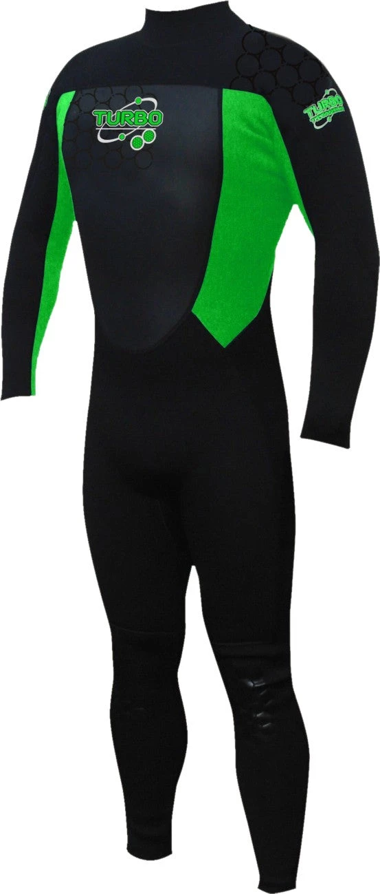 TWF Mens Turbo Full Wetsuit -GREEN All