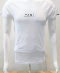 Mens Polos, Tees & Shirts Vans Mens Easy Box Tee -WHITE