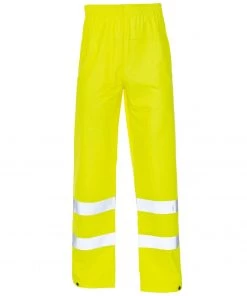 All Supertouch Hi Vis Yellow PU Trousers