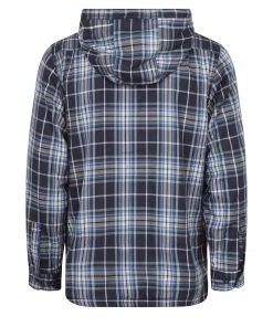 Champion Mens Merrow Fleece Lined Hooded Work Shirt