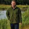 Champion Mens Otley Sherpa Fleece Jacket -OLIVE