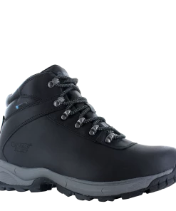 Hi Tec Mens Eurotrek Lite Hiking Boot -BLACK Mens Footwear