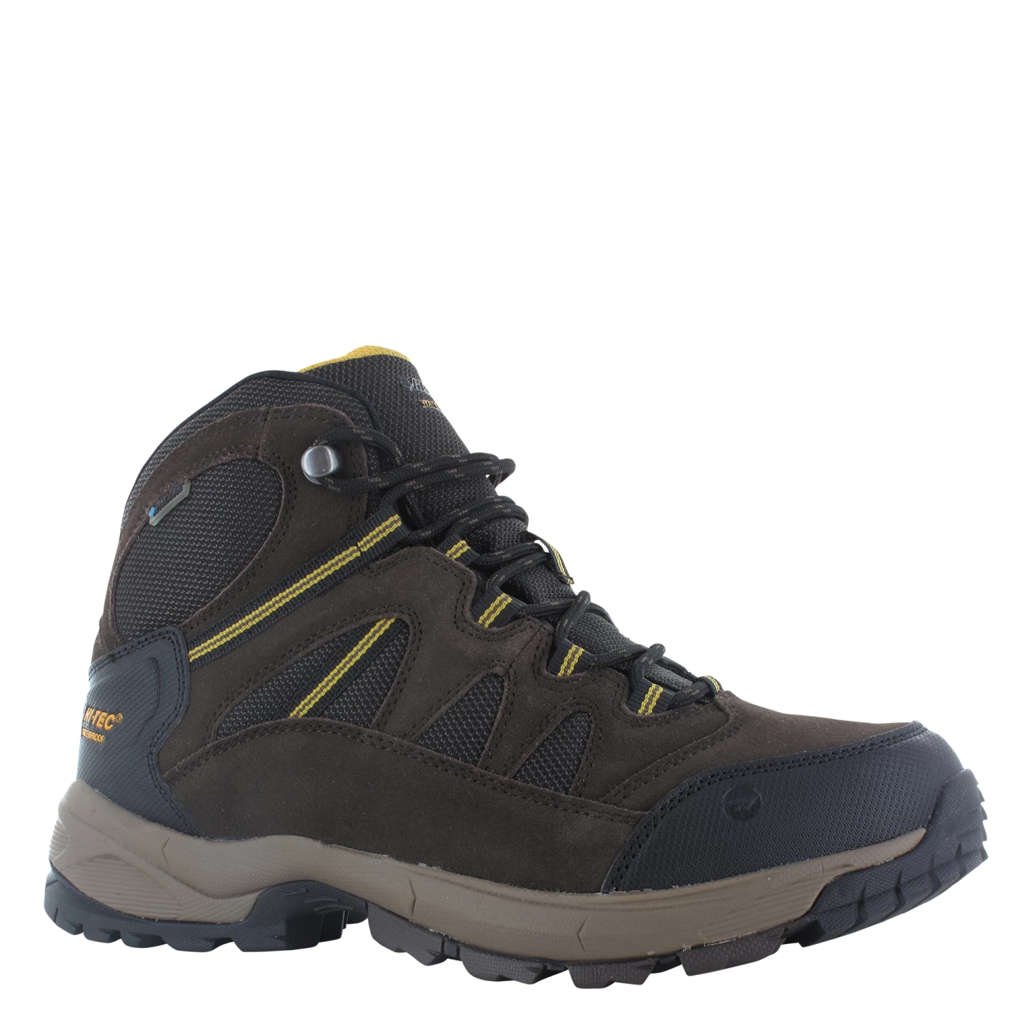 Mens Footwear Hi Tec Mens Bandera Lite Waterproof Hiking Boot -CHOCOLATE