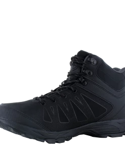 Mens Footwear Hi Tec Mens Raven Mid Boot -BLACK