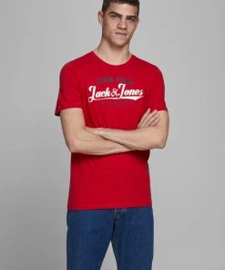 Mens Polos, Tees & Shirts Jack & Jones JJELOGO2 Tee - 2 Colours Available