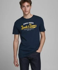 Mens Polos, Tees & Shirts Jack & Jones JJELOGO2 Tee - 2 Colours Available