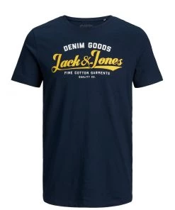 Mens Polos, Tees & Shirts Jack & Jones JJELOGO2 Tee - 2 Colours Available