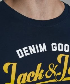 Mens Polos, Tees & Shirts Jack & Jones JJELOGO2 Tee - 2 Colours Available