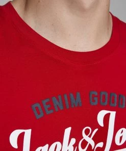 Mens Polos, Tees & Shirts Jack & Jones JJELOGO2 Tee - 2 Colours Available