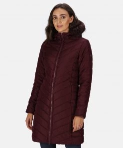 Regatta Ladies Fritha Jacket -DARK BURGUNDY (8 Only) Ladies Jackets & Bodywarmers