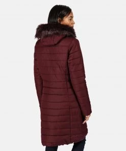 Regatta Ladies Fritha Jacket -DARK BURGUNDY (8 Only) Ladies Jackets & Bodywarmers