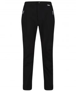 Regatta Mens Highton Waterproof Breathable Trousers -BLACK Mens Trousers & Shorts