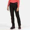 Regatta Ladies Highton Waterproof Breathable Trousers -BLACK