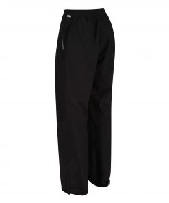 Regatta Ladies Highton Waterproof Breathable Trousers -BLACK