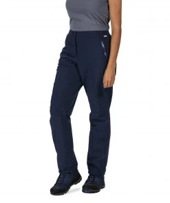 Ladies Trousers & Shorts Regatta Ladies Highton Waterproof Breathable Trousers -NAVY