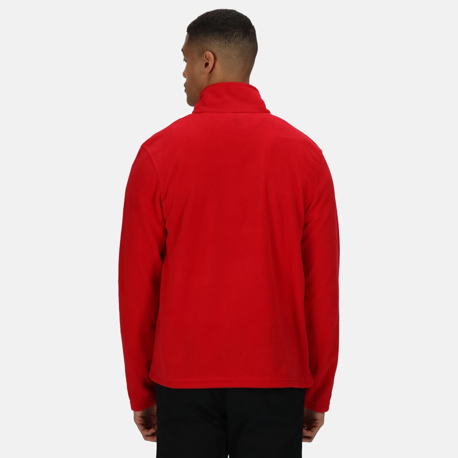 Regatta Mens Micro Zip Fleece -RED