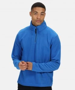 Regatta Mens Micro Zip Fleece -OXFORD BLUE