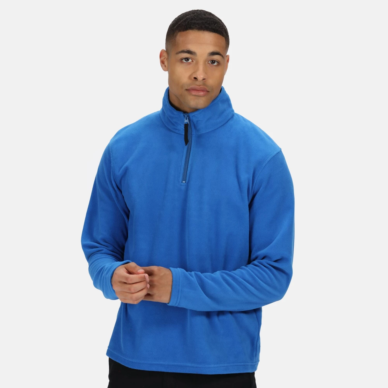 Regatta Mens Micro Zip Fleece -OXFORD BLUE